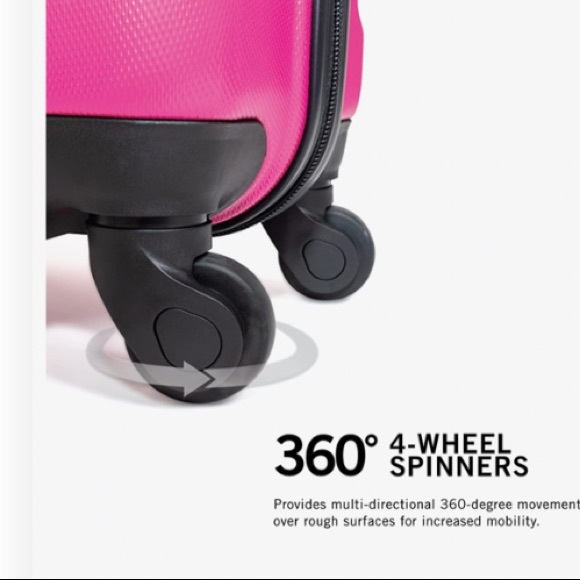 Kenneth Cole Reaction 28-Inch Check-Size Hardshell 4-Wheel Spinner Luggage - Picture 2 of 6